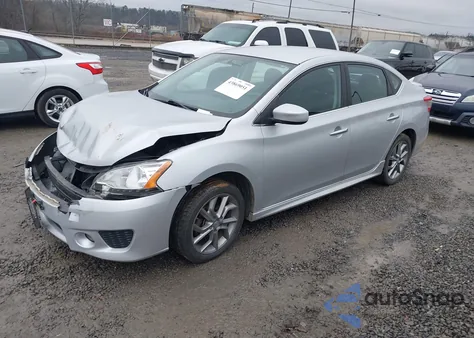 2013 Nissan Sentra Sr z USA, uszkodzony, nr VIN 3N1AB7AP0DL682571